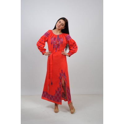 Embroidered dress "Maharani"
